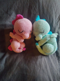 Schlafende Baby Drachen