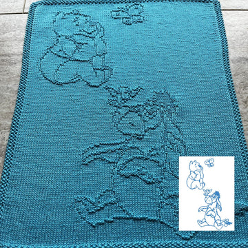 Nr. 783 Winnie and Eeyore 103 stitches
