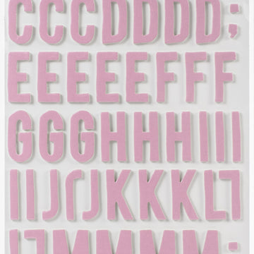 American Crafts Maggie Holmes Sweet Story Thickers Stickers 137/Pkg - Sweet Pea Alpha/Foam
