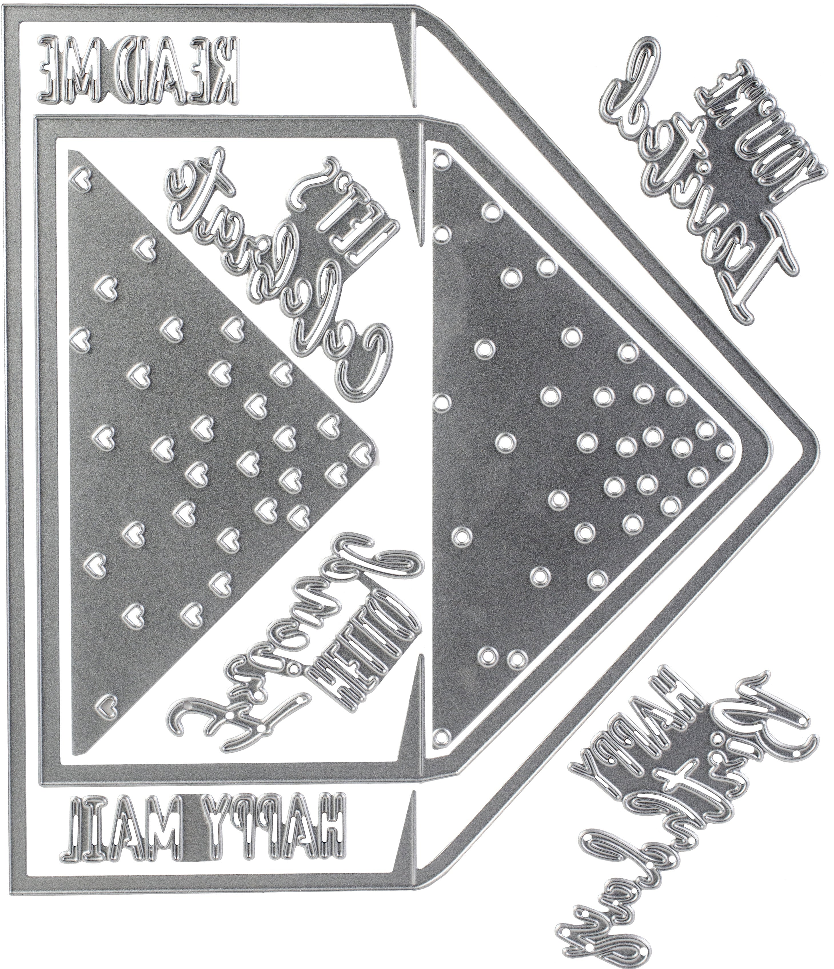 Sizzix Framelits Dies By Katelyn Lizardi - Envelope Liners, A2 & A7