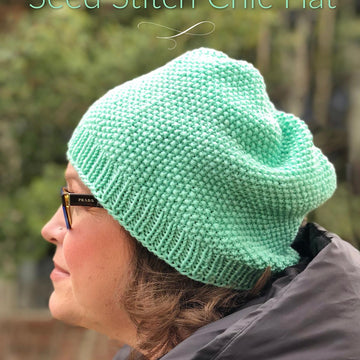 Seed Stitch Chic Hat