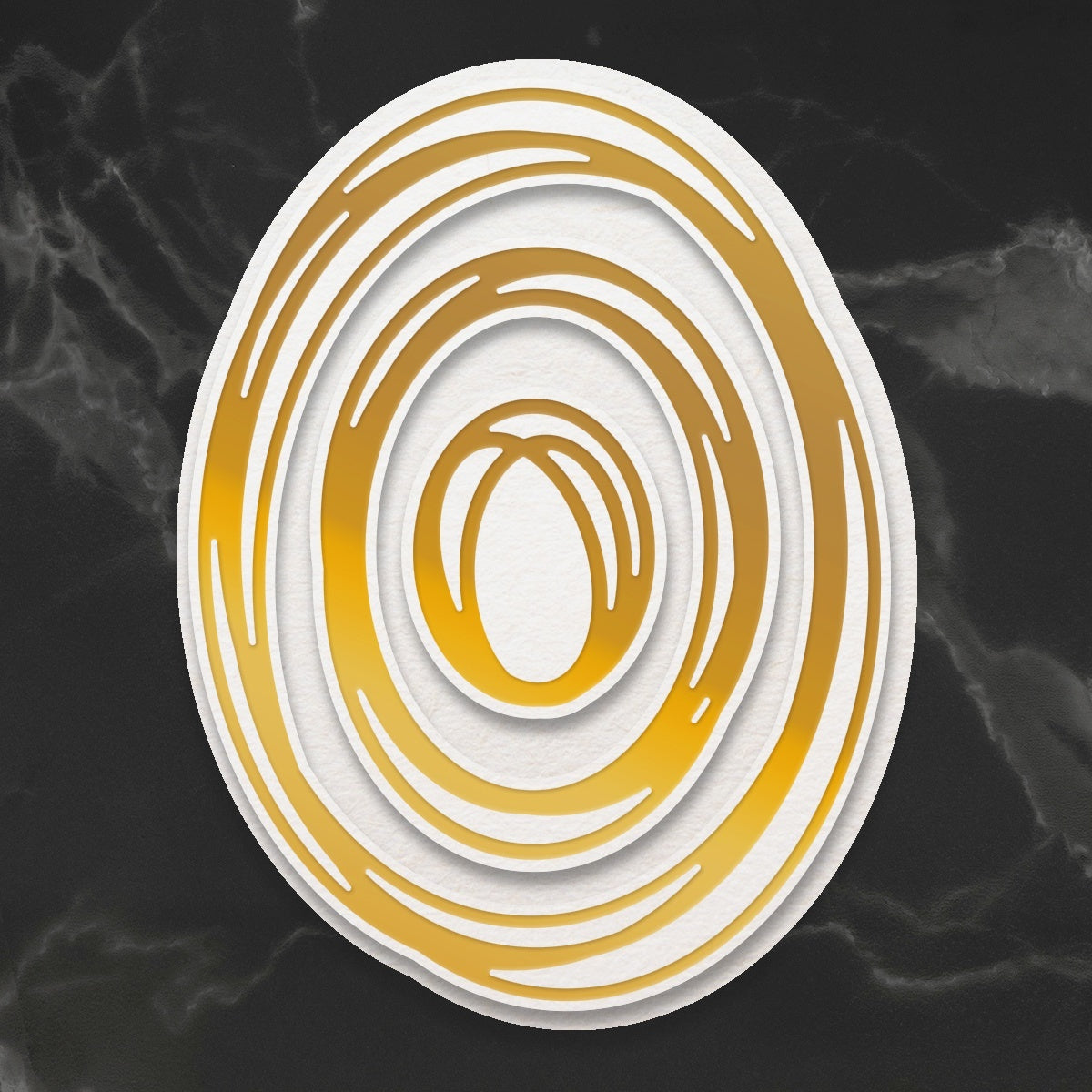 Artdeco Creations Couture Creations Cut, Foil & Emboss Nesting Dies - Oval Frame