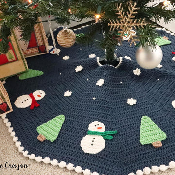 Snowman Tree Skirt