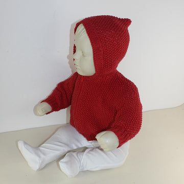 Baby Moss Stitch Hoodie