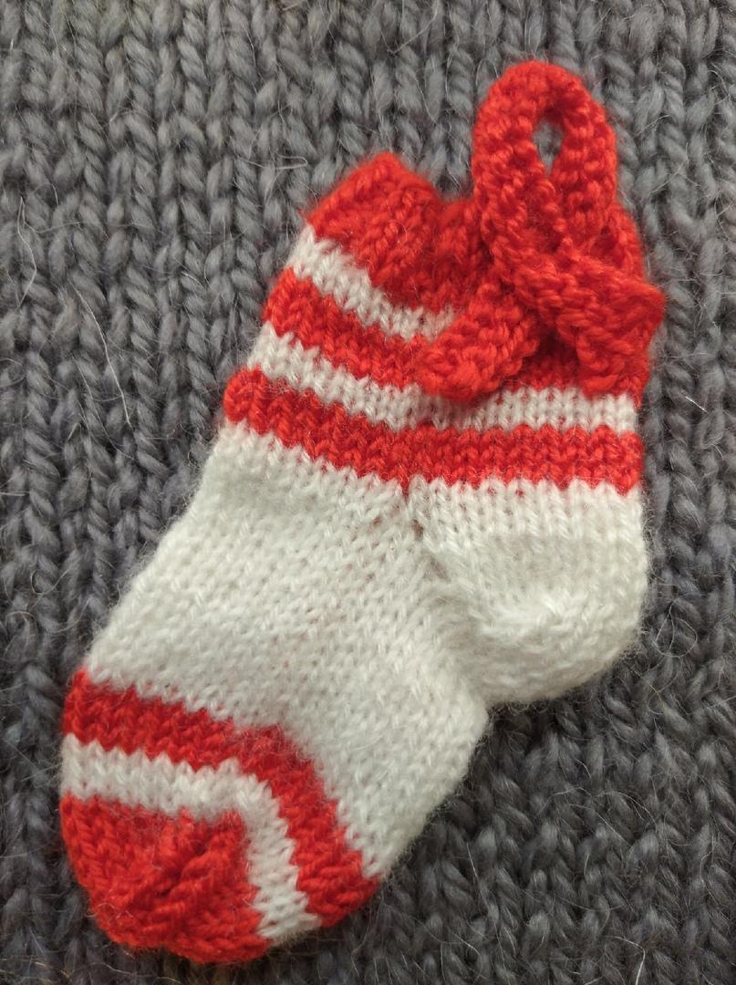 Christmas mini stocking
