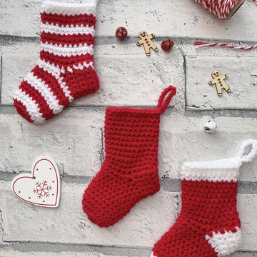 Mini Stocking Garland