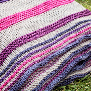 Purple Seaside Blanket