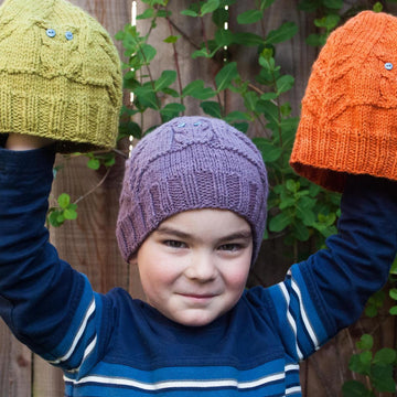 Owl & Branch Beanie