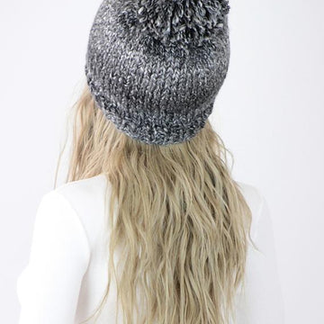 Gina Knit Pompom Hat #812
