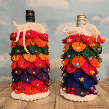 Christmas Tree Wine Bag