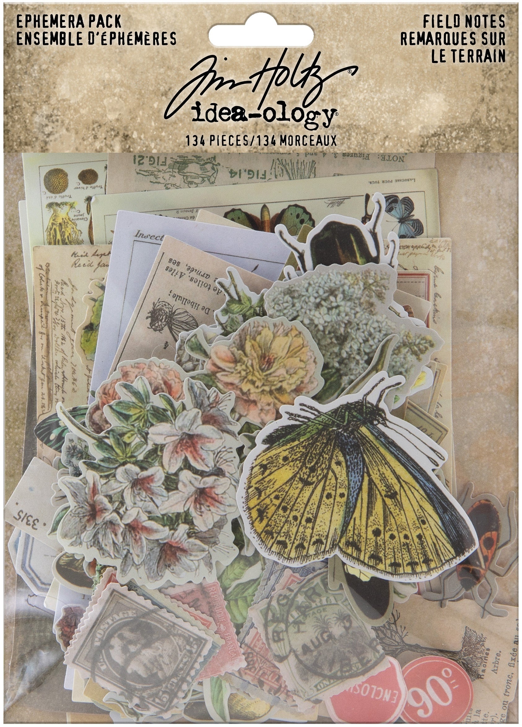 Advantus Idea-Ology Ephemera Pack - Field Notes