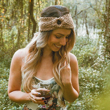Tunisian Honeycomb Earwarmer Headband
