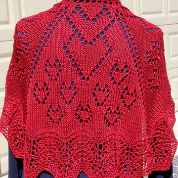 Knittin' Love shawl
