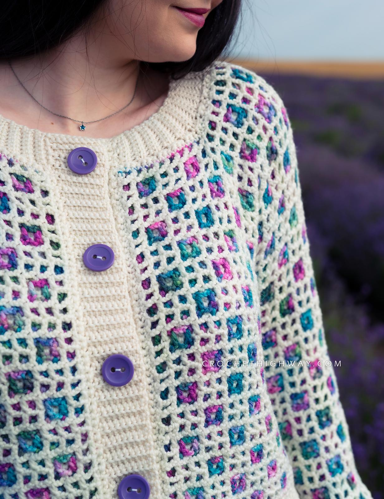 Tic Tac Toe Cardigan