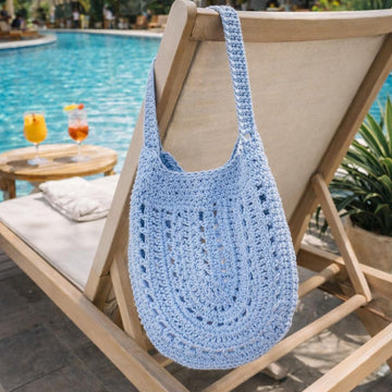Crochet Boho Beach Bag