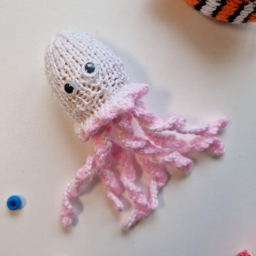 Sea Life Creme Egg Cosies (Octopus, Jelly Fish, Clown Fish - Nemo)