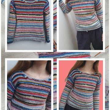Stashbuster Stripe Sweater
