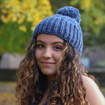 Chunky Bobble Hat and Mitts