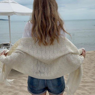 Ivory Tide Shawl