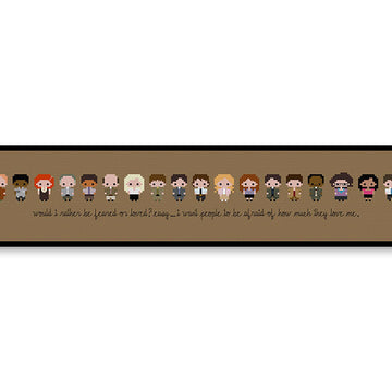 The Office Bite Size - PDF Cross Stitch Pattern