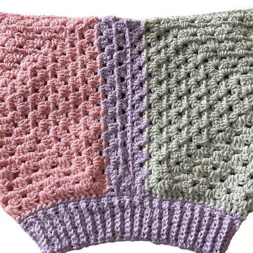 Kids Happi Scrappi Hexi - Use ANY size hook or Yarn
