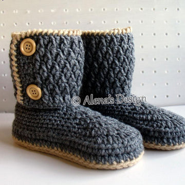 Two-Button Children's Boots