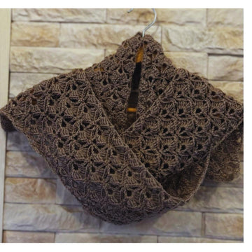 CROCHET GREY SCARF PATTERN