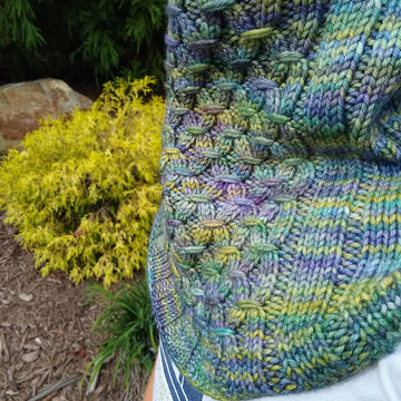 Smocking bandana cowl