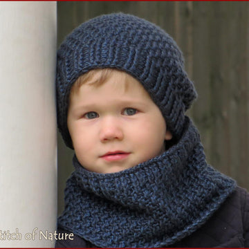 The Portland Slouchy Hat and Cowl