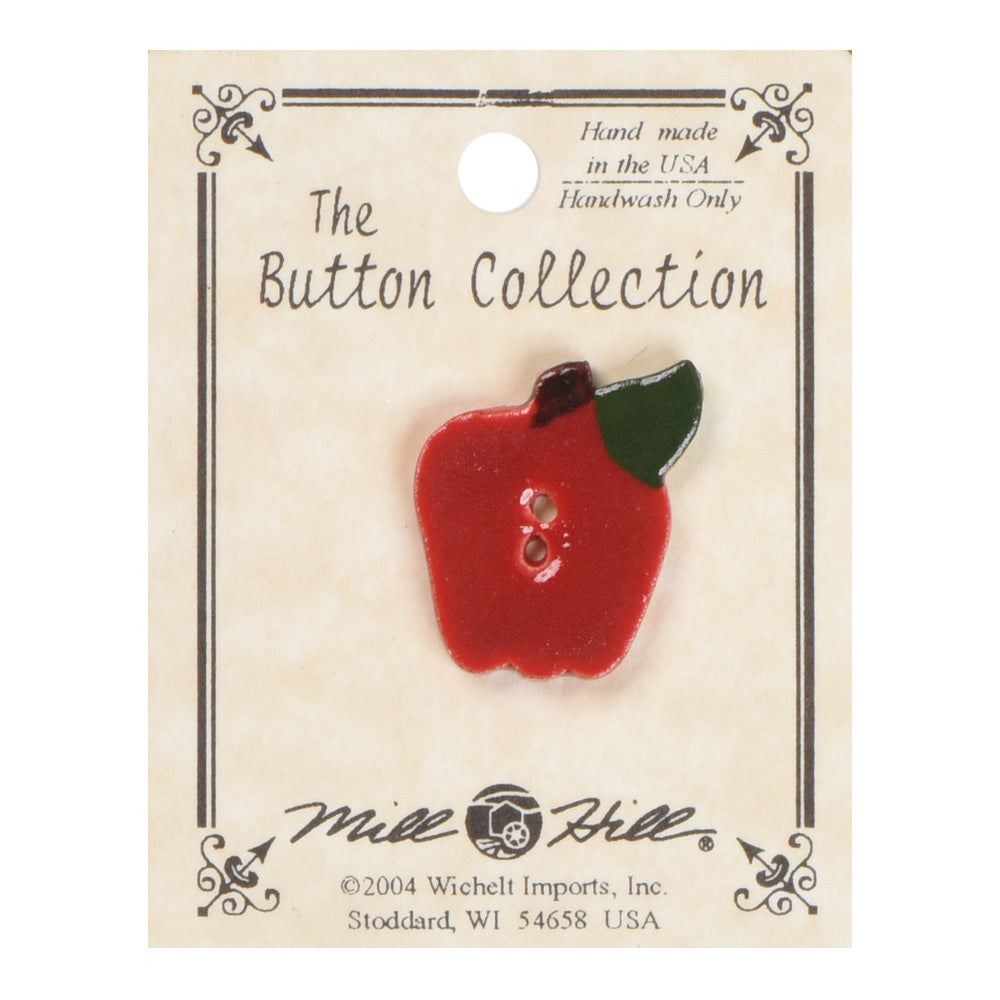 Mill Hill Button 86103 - Apple
