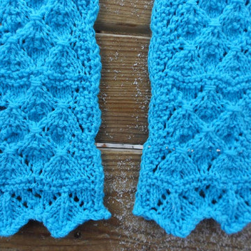 Fantasy Leaves lace Scarf