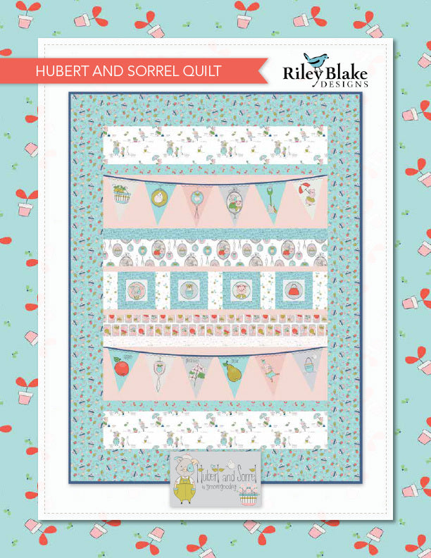 Riley Blake Hubert And Sorrel Quilt - Downloadable PDF