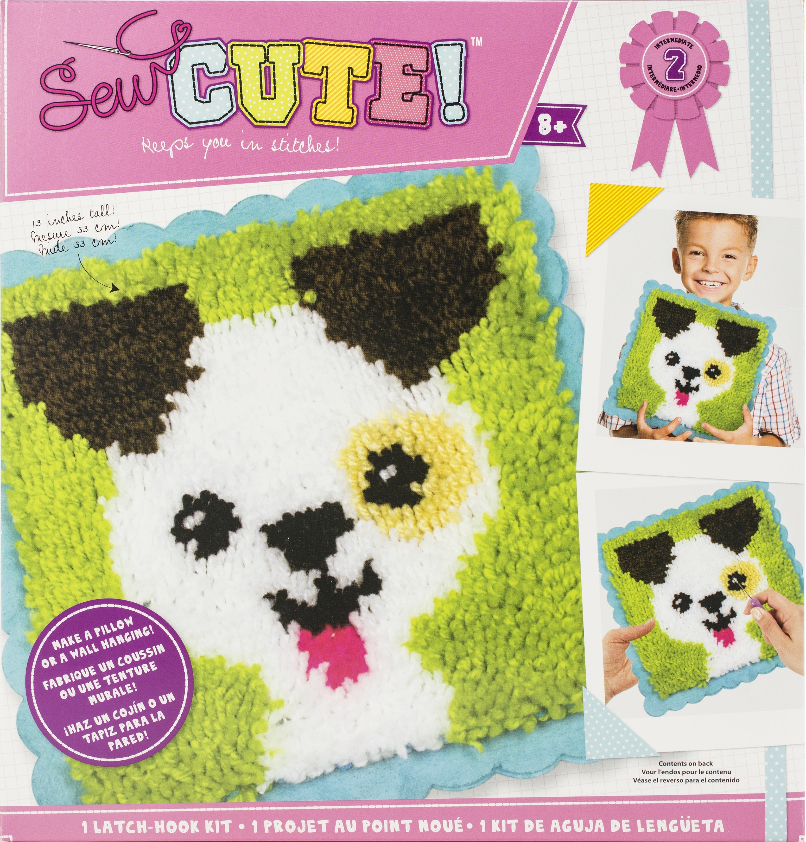 American Crafts Sew Cute! Latch Hook Kit - Puppy