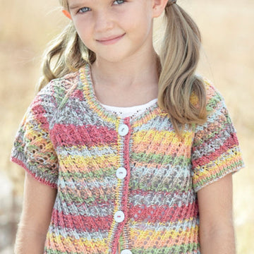 ¾ and Short Sleeved Cardigans in Sirdar Crofter DK - 7009 - Downloadable PDF