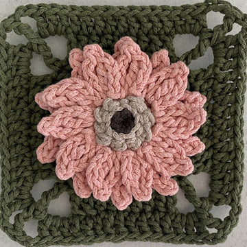 Gerbera Granny Square