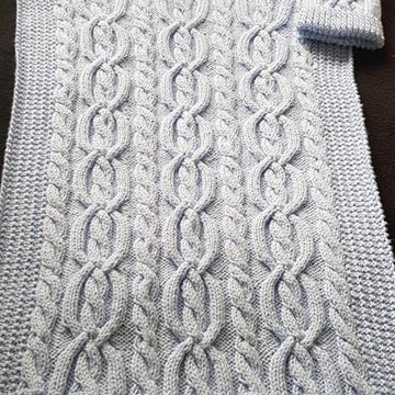 "Gweedore" Baby Blanket