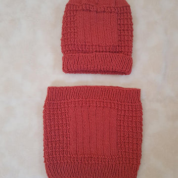 Bricks Hat and Cowl Set