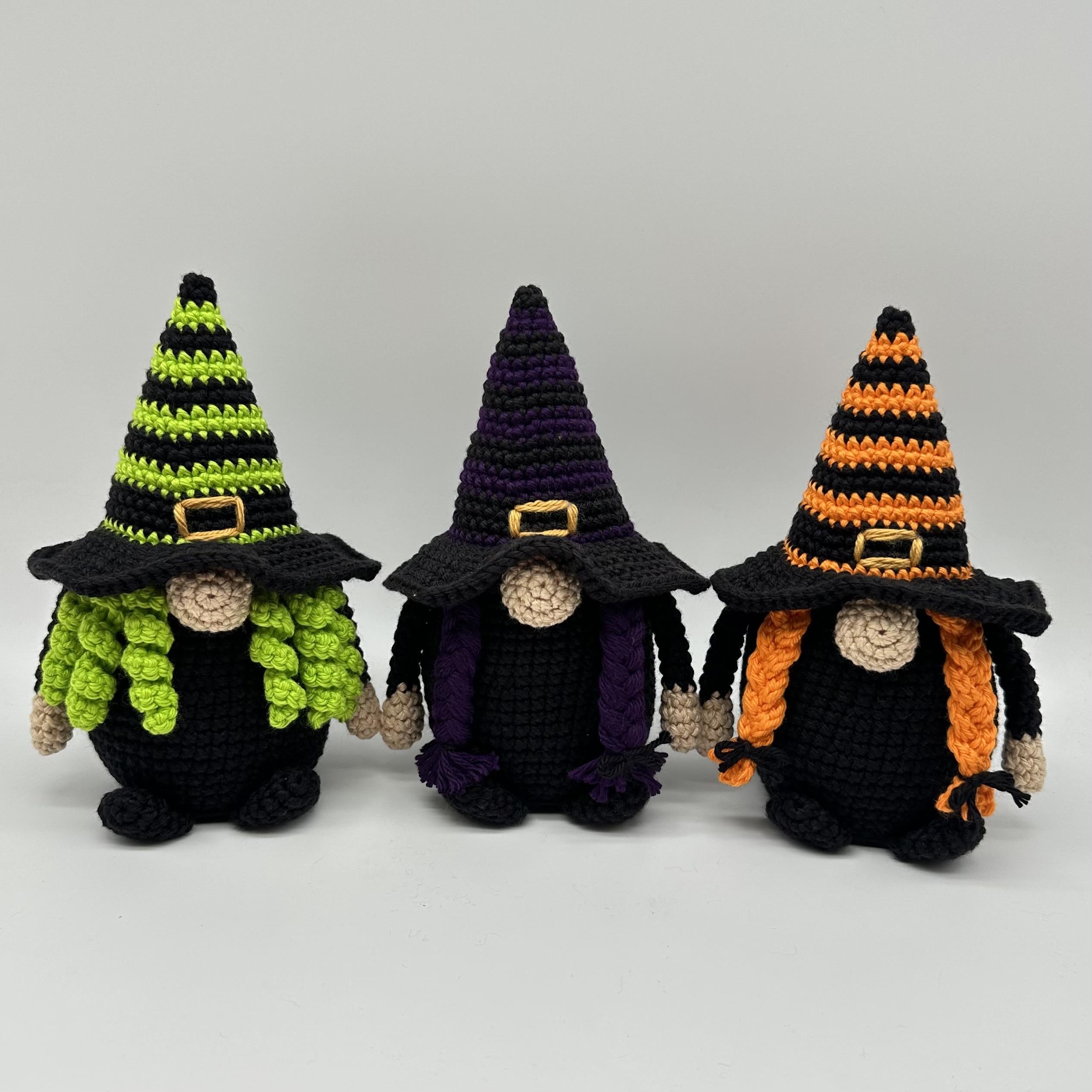 Halloween Witch Gnome Crochet Pattern