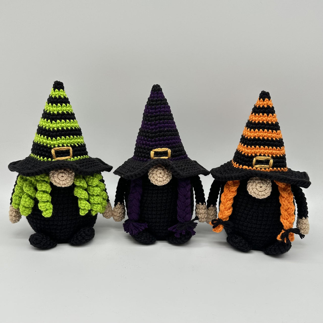 Halloween Witch Gnome Crochet Pattern
