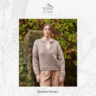 Rosalind Sweater -  Jumper Knitting Pattern For Women in Willow & Lark Strath by Willow & Lark