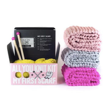 Loopy Mango All You Knit Kit - My First Scarf
