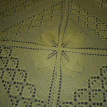 Baby Counterpane Christening Blanket
