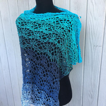 Ocean Waves Shawl