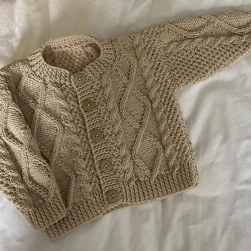 Mini Aran Cardigan