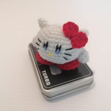 Kirby Hello Kitty Amigurumi