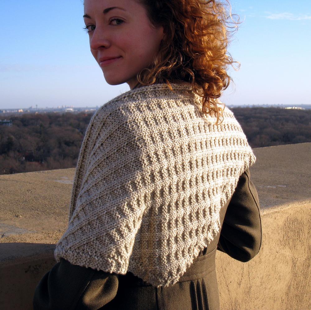 Integral Shawlette and Shawl