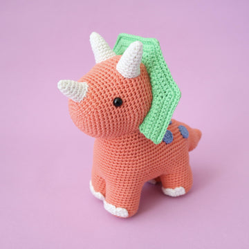 Tina the Triceratops Dinosaur