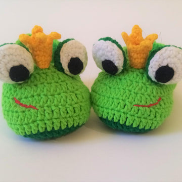 Newborn shoes Frog