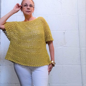 Papillon Poncho Sweater