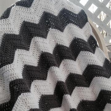 Ripples and Ridges Baby Blanket